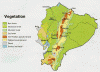 Fisica Vegetacion Mapa Ecuador
